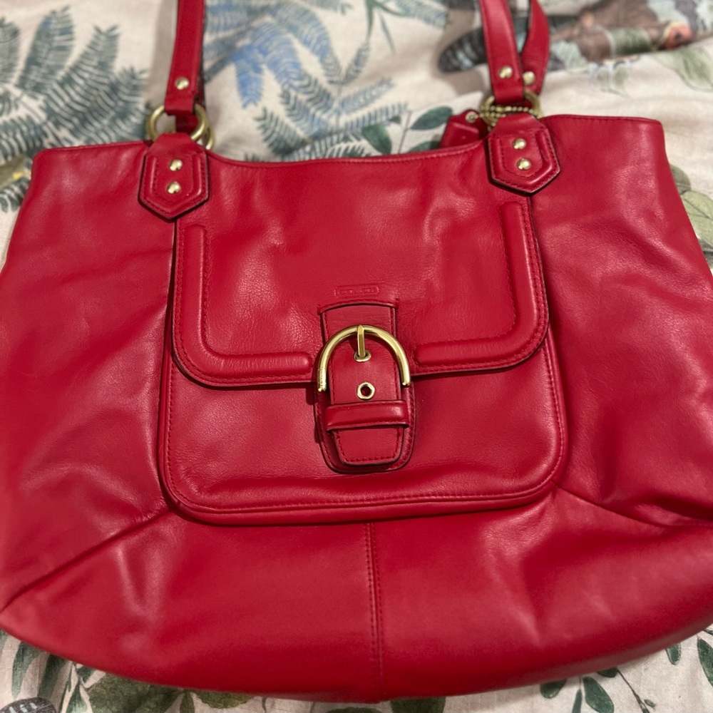Coach Leather Handbag